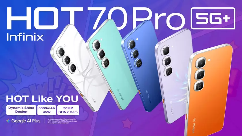 Infinix HOT 70 Pro 5G+ Price In Nigeria and full specifications