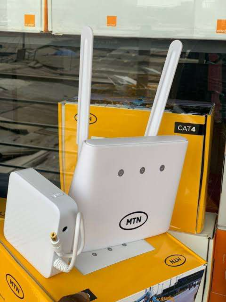 MTN 4G router showing the latest MTN 4G router price in Nigeria for 2026