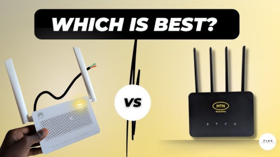 MTN 4G router vs MTN 5G router comparison in Nigeria